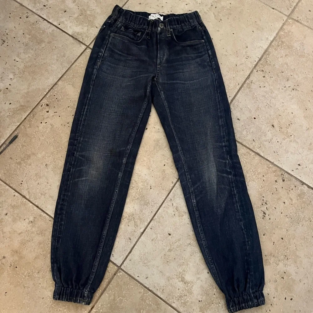 Rag & Bone MIRAMAR Denim Jogger Pants XXS New - Picture 6 of 7